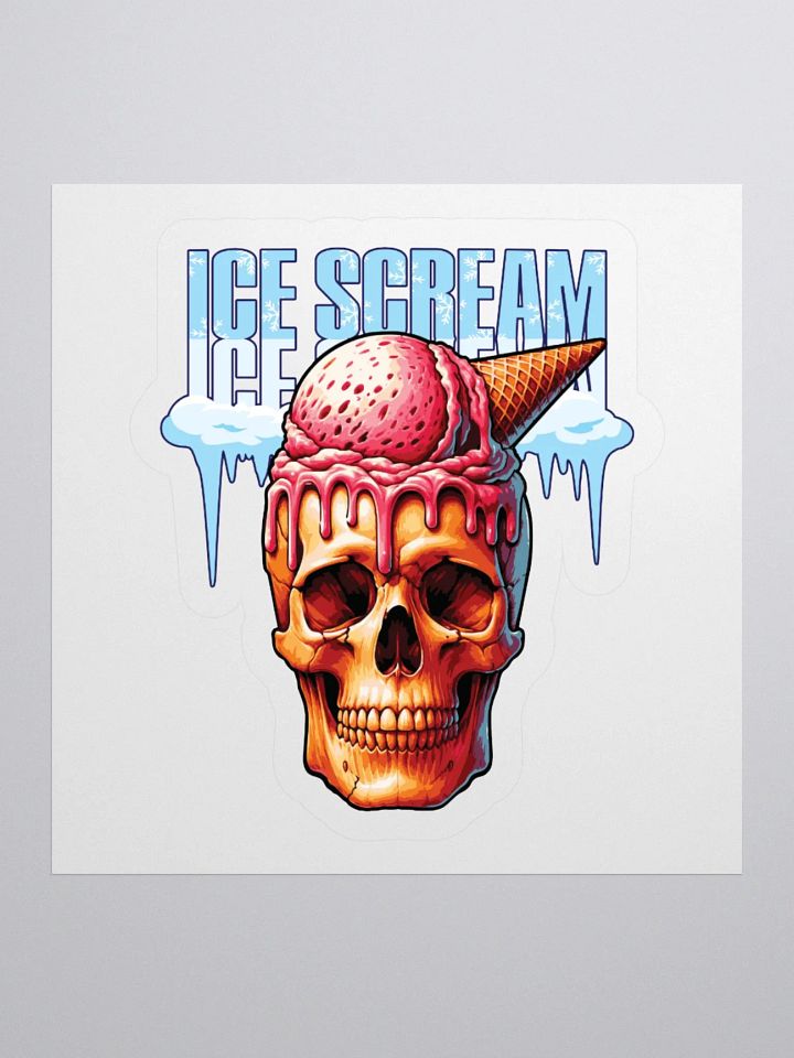Ice Screams Kiss Cut Stickers product image (3)