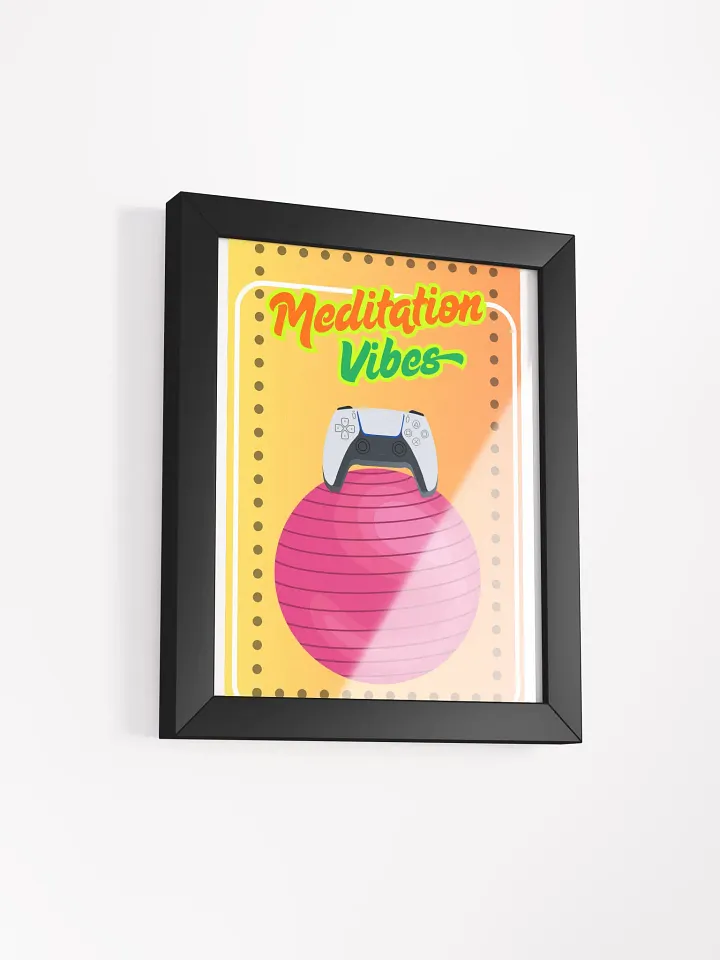Zen Gamer Framed Matte Poster product image (30)