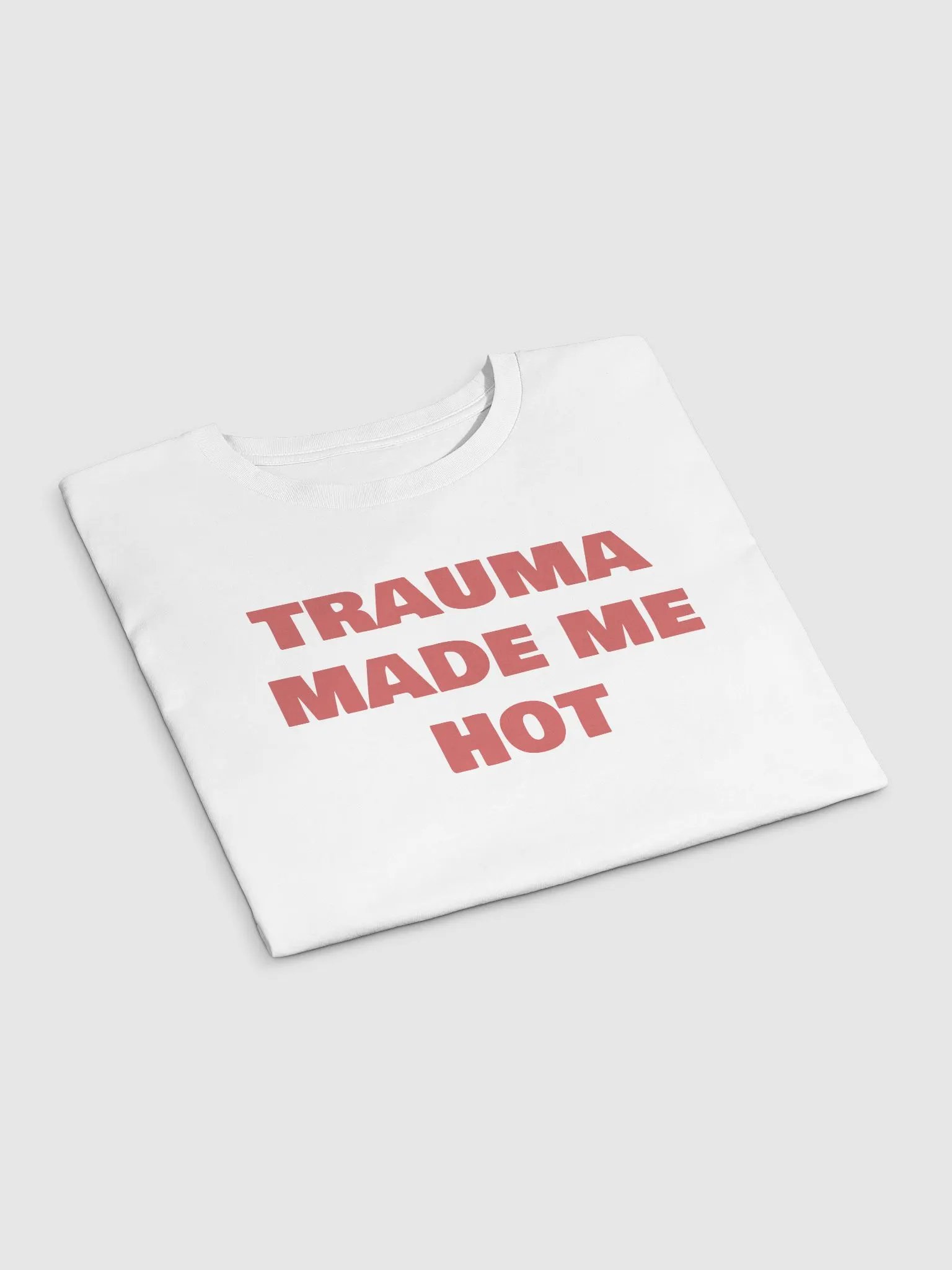 TRAUMA MADE ME HOT Crop Top product image (3)