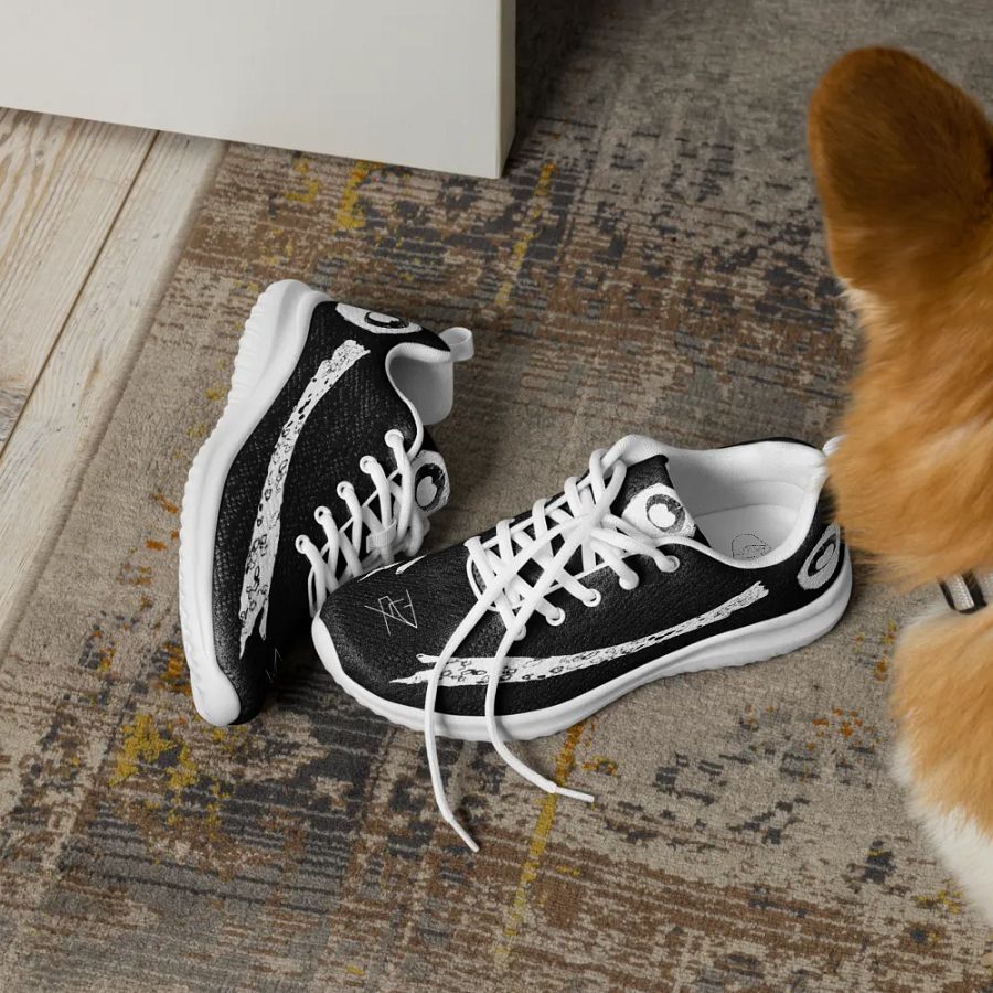 Peacock White on Black Shoe product image (6)