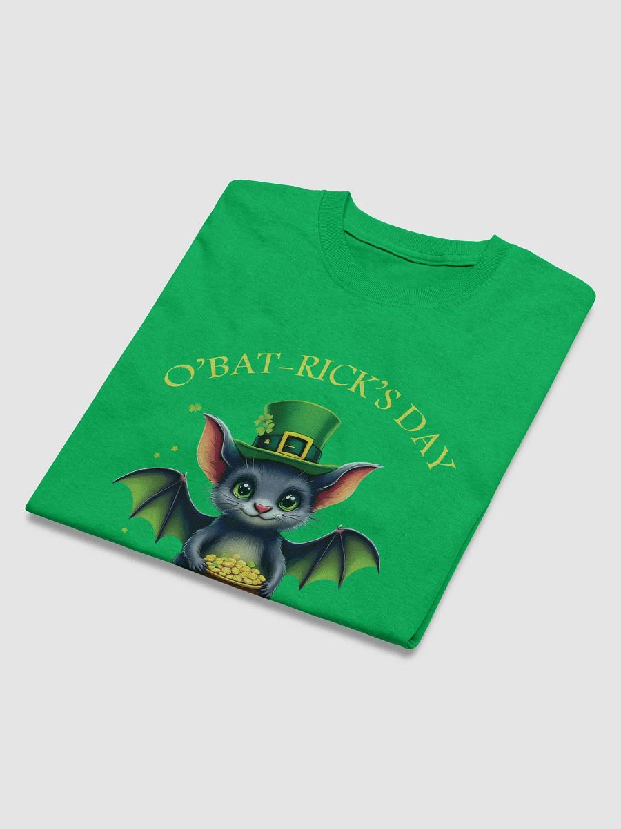 Cute St. Patrick’s Day Bat T-Shirt – O’Bat-Rick’s Day Funny Irish Design product image (12)