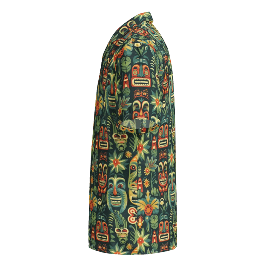 Tiki Tribal Hawaiian Shirt product image (6)