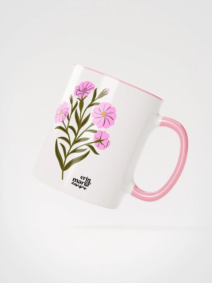 Corncockle Bouquet - Mug with Color Inside product image (2)