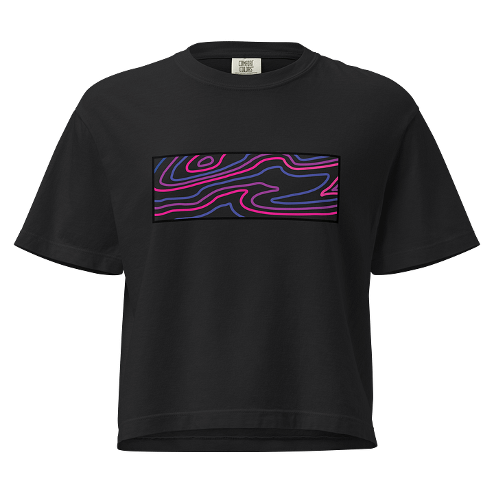 Topographic Pride Bi Shirt product image (1)