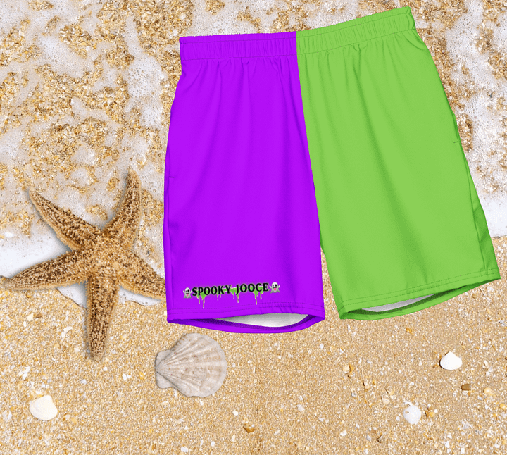 SPOOKY JOOCE Swim Trunkz - Purple/Green product image (2)