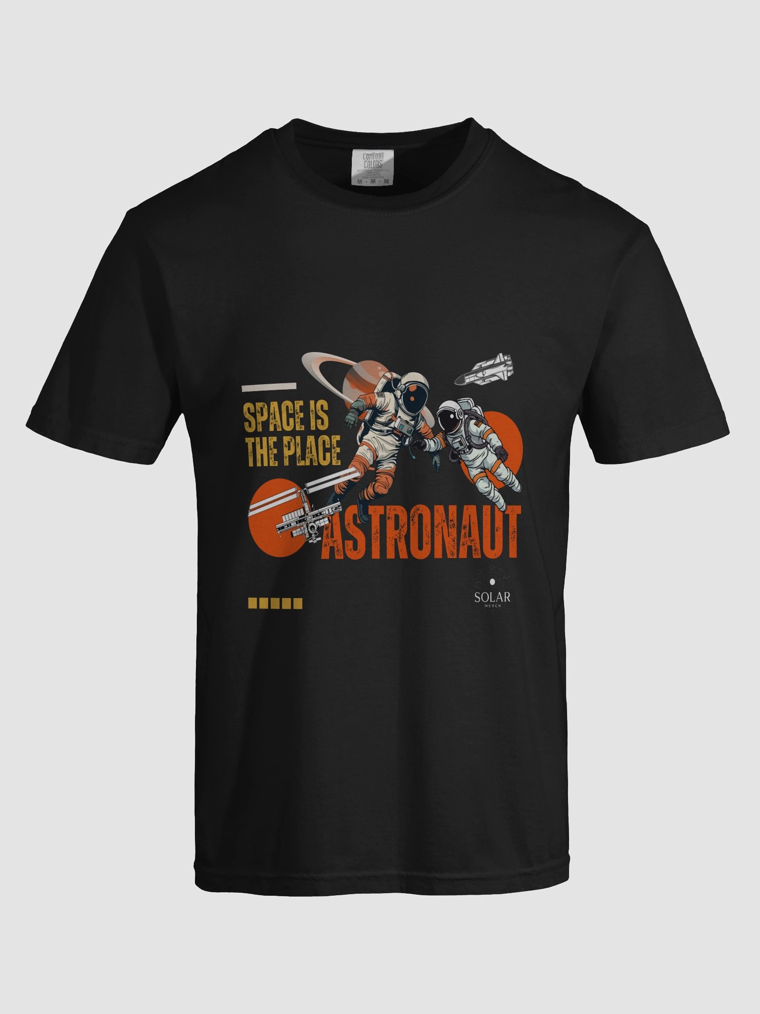 Solar merch astronaut t-shirt product image (7)