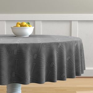 Seamless Pattern - Nuts and Bolts in Shades of Gray product image (7)