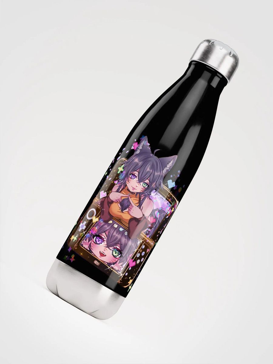 WolfcatRisi Gamer Waifu Stainless Steel Water Bottle product image (8)