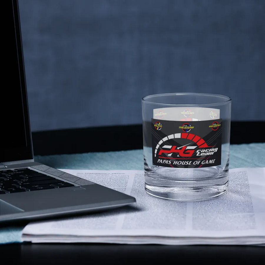 PHG Racing Team Rocks Glass product image (4)