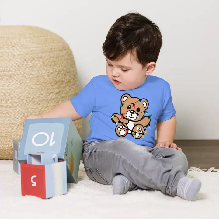 Snuggly with Christmas Lights Toddler T-Shirt product image (1)