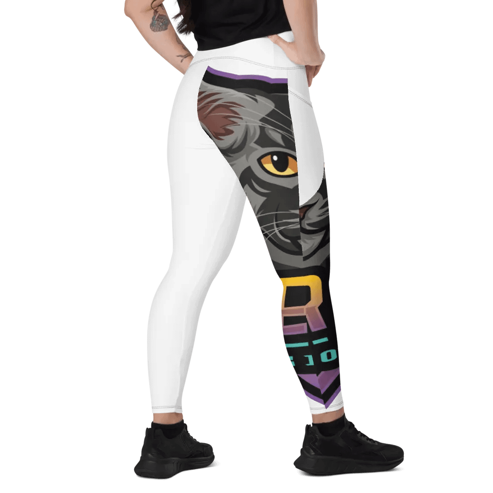 All-Over Print Lady Leggings with Pockets product image (12)