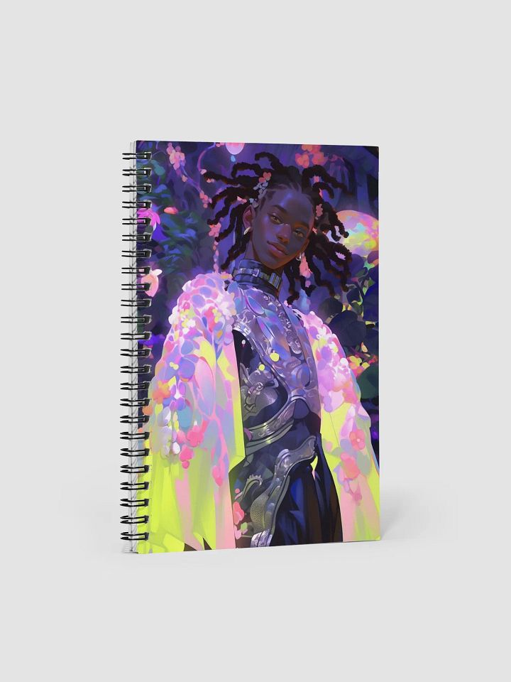 Floral Armor Fantasy Notebook product image (1)