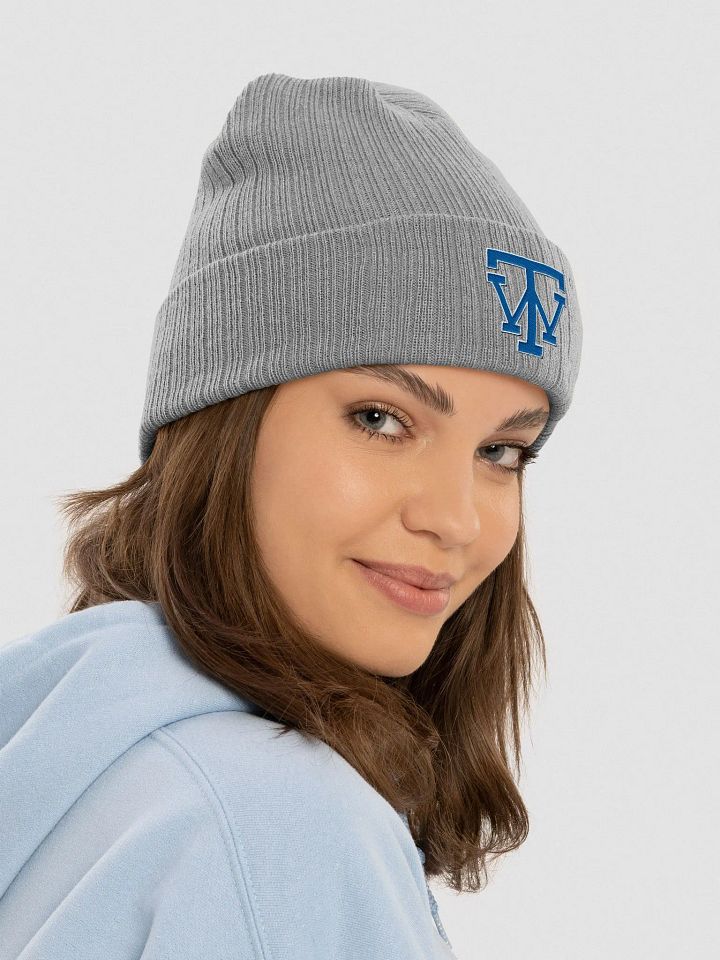 TW Logo Ribbed Knit Beanie product image (2)