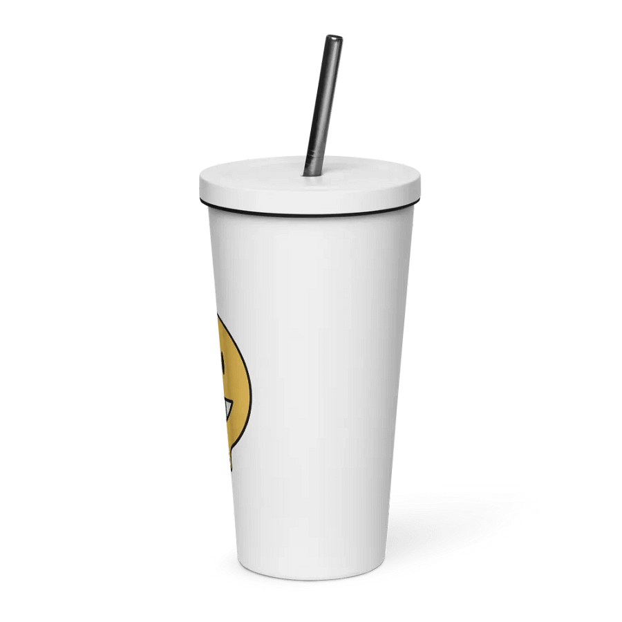 Insulated Tumbler with a Straw (hehe) product image (3)