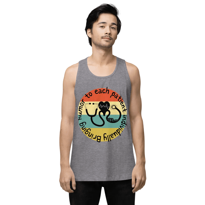 Bringing humor to each patient individually Men's Tank Top product image (9)