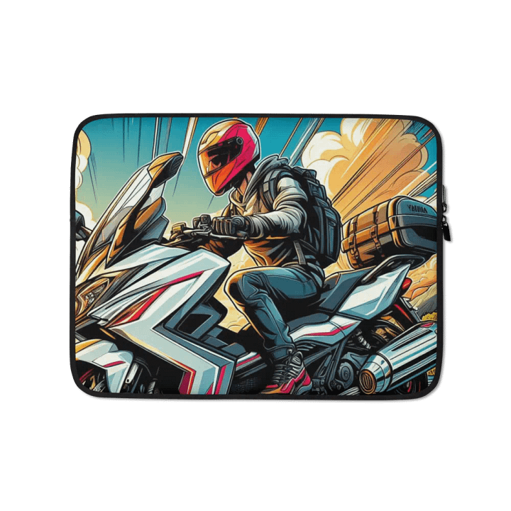 Rider's Rush Laptop Sleeve product image (1)