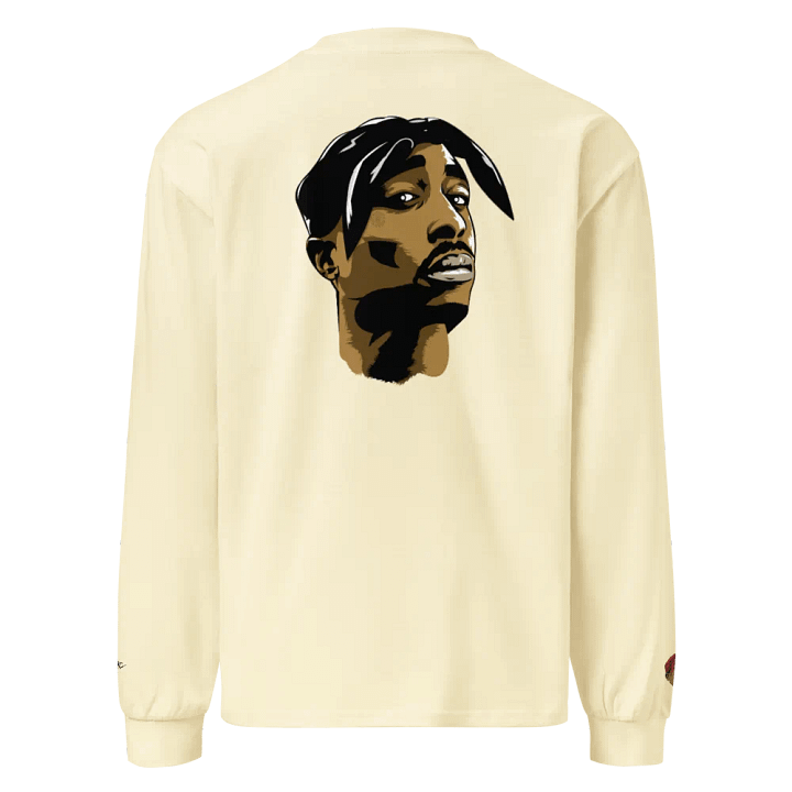 Tupac Black Unisex Long Sleeve Shirt product image (13)