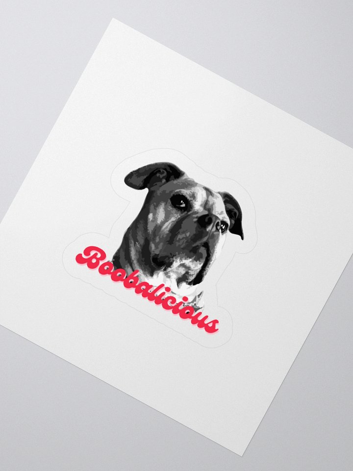 Boobalicious Boo Kiss Cut Stickers product image (5)