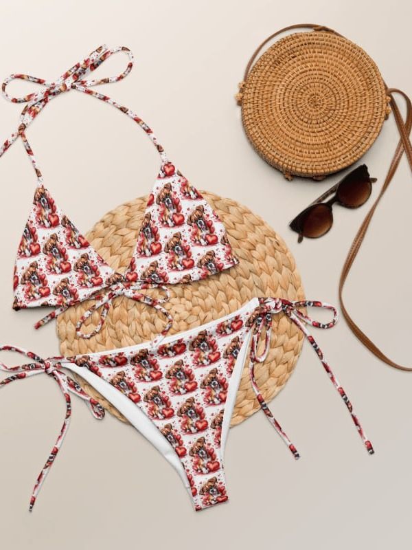🐶💖 Cute Puppy Lover Bikini – For the Ultimate Dog Lover! product image (6)