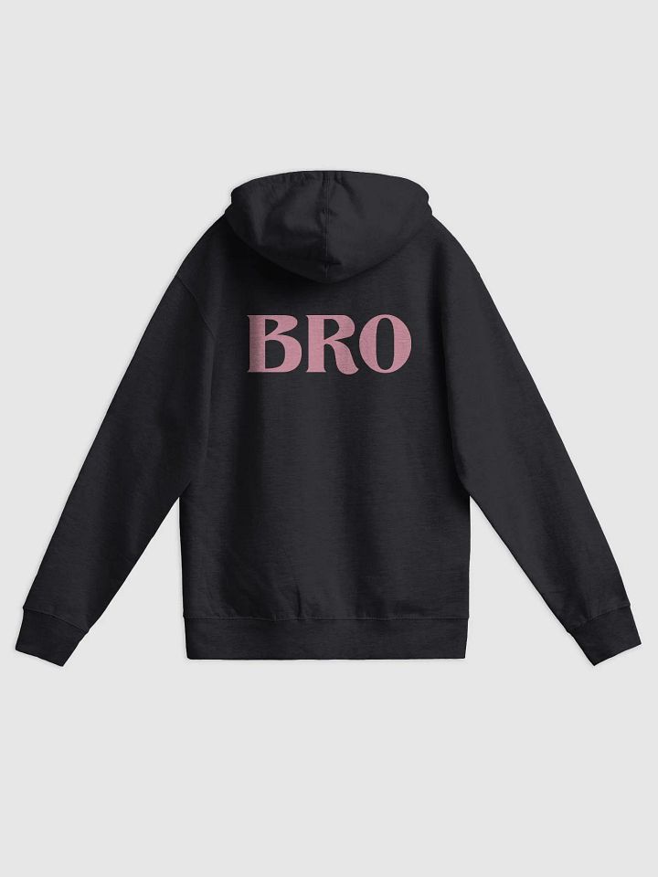 Bro 2 sided zip hoodie product image (2)