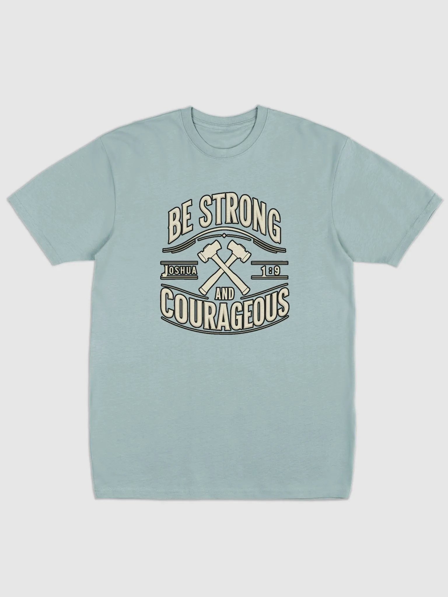 Be Strong and Courageous Graphic Tee product image (1)