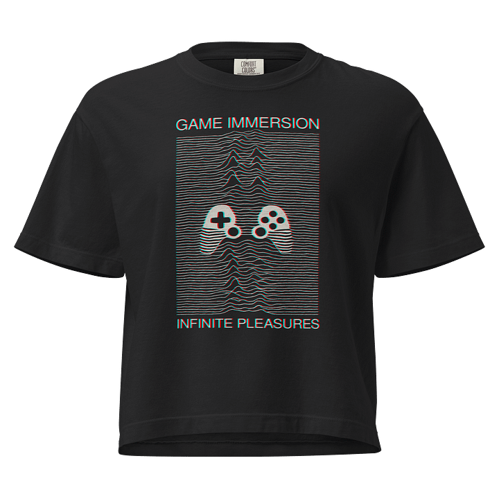 Infinite Pleasures Ladies Boxy Tee Anaglyph Ed product image (1)