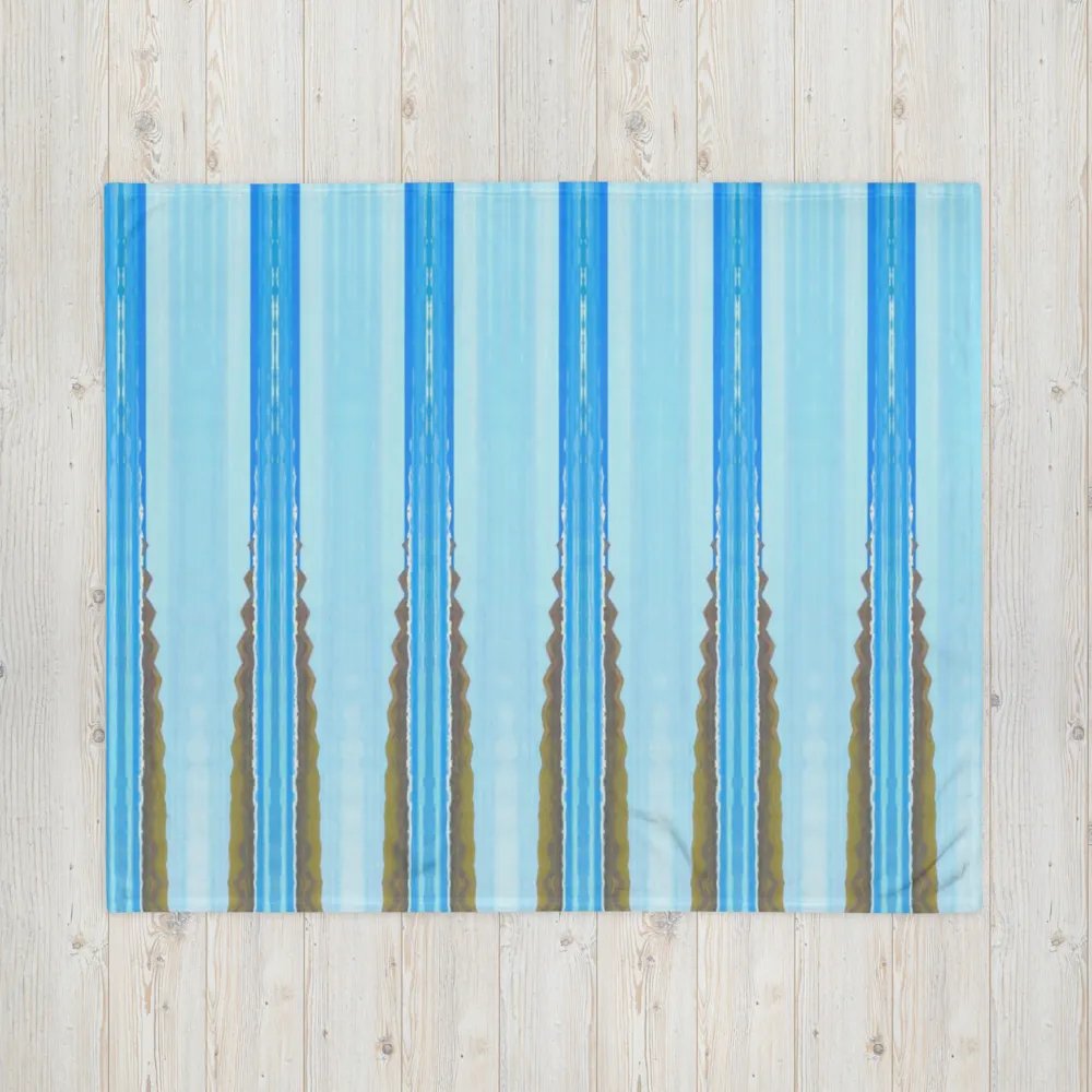 Serene Skyline Throw Blanket product image (5)