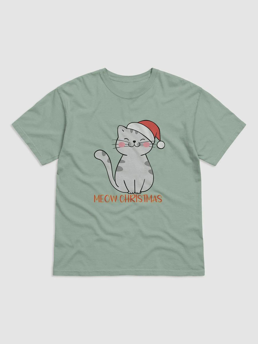 Meow Christmas Santa Cat T-Shirt product image (14)