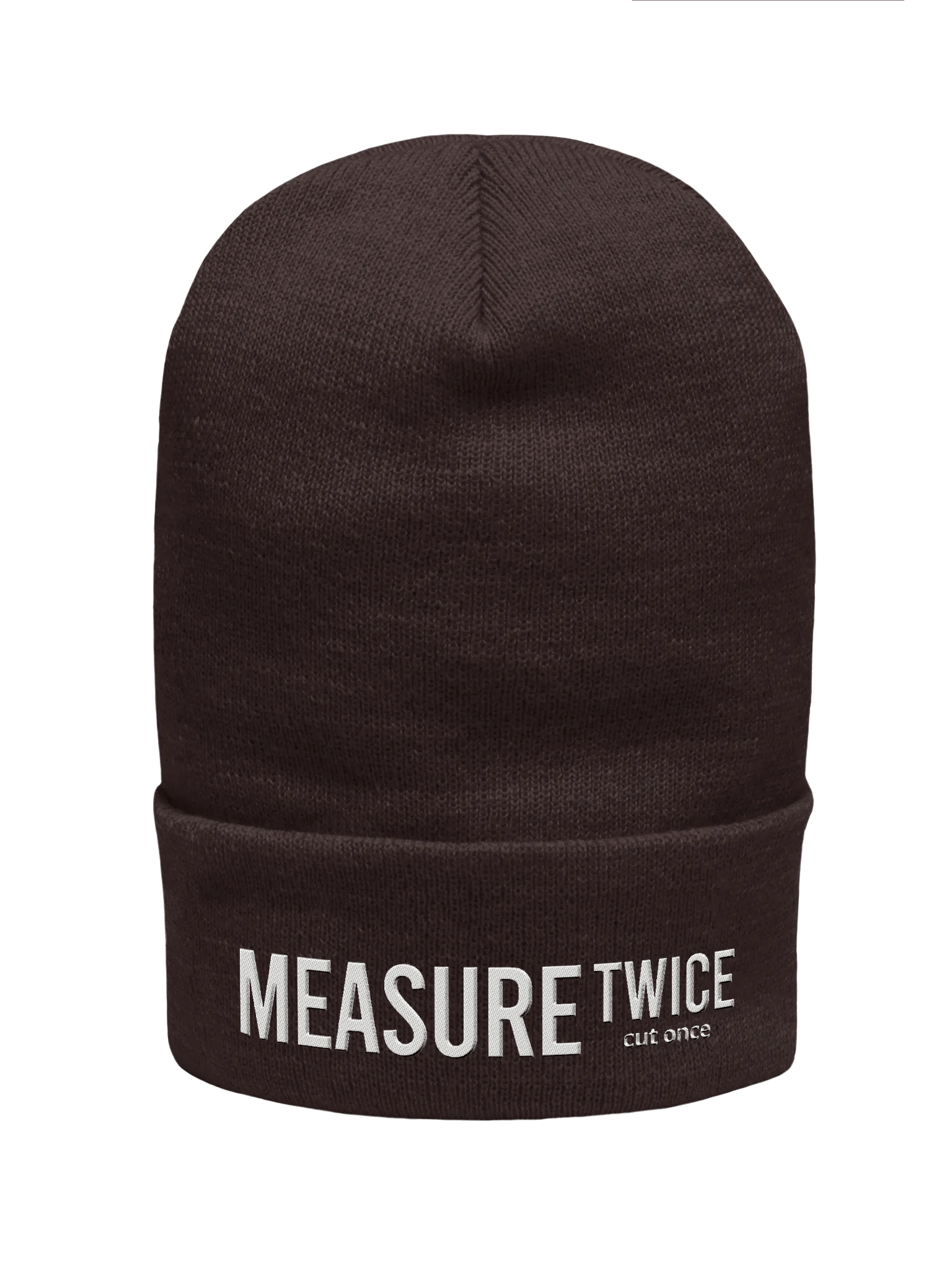 Measure Twice, Cut Once – Wooly Hat product image (1)