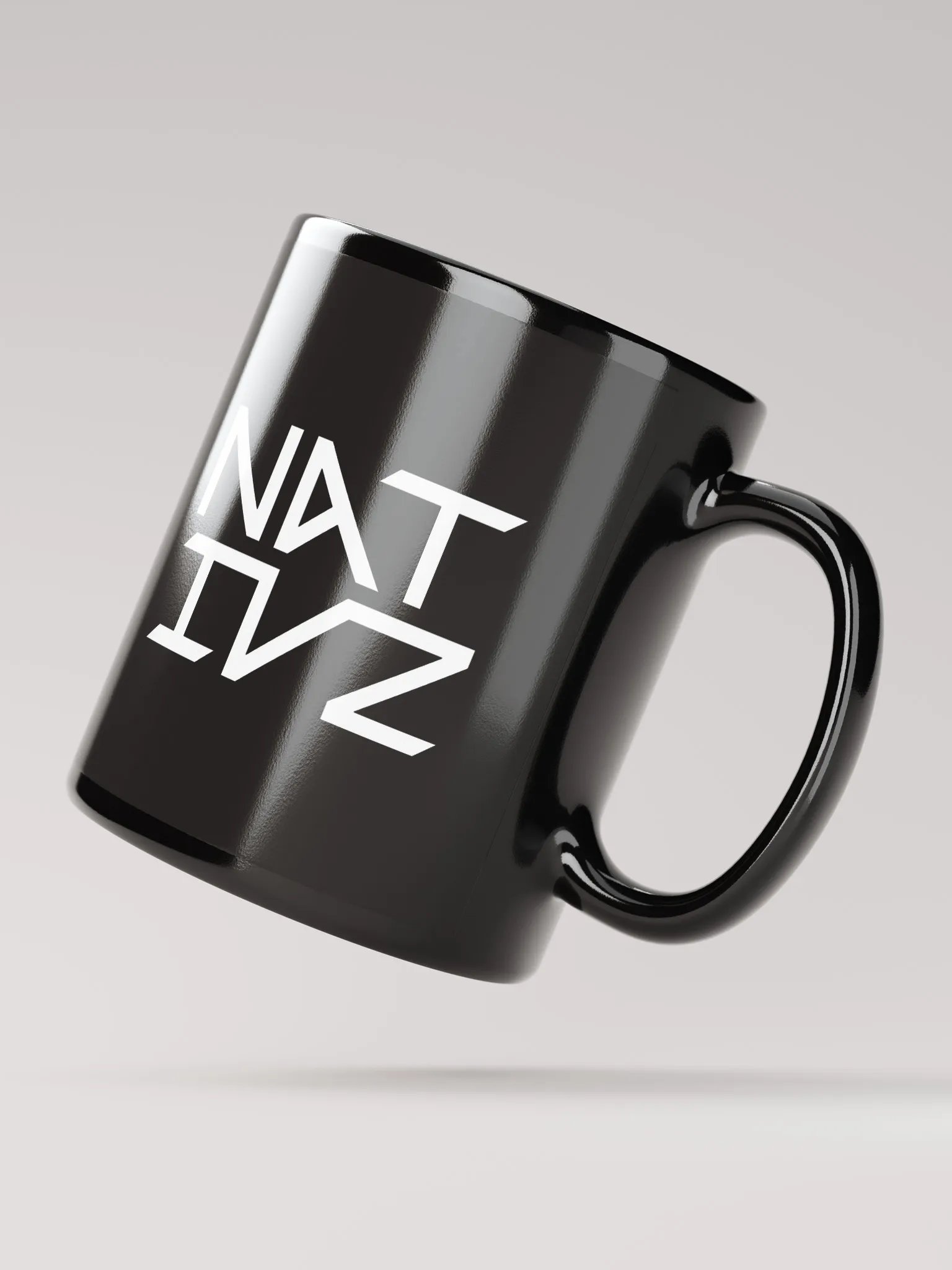 NATIVZ Block Graphic Glossy Mug product image (4)
