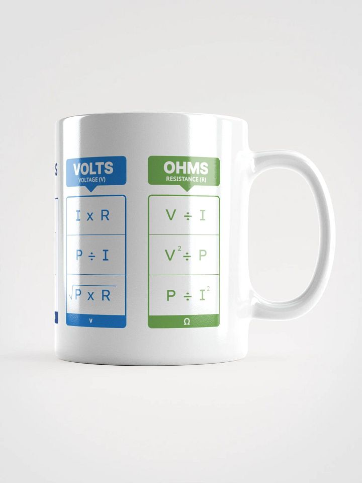 Electrical Formulas - Ceramic Mug product image (2)
