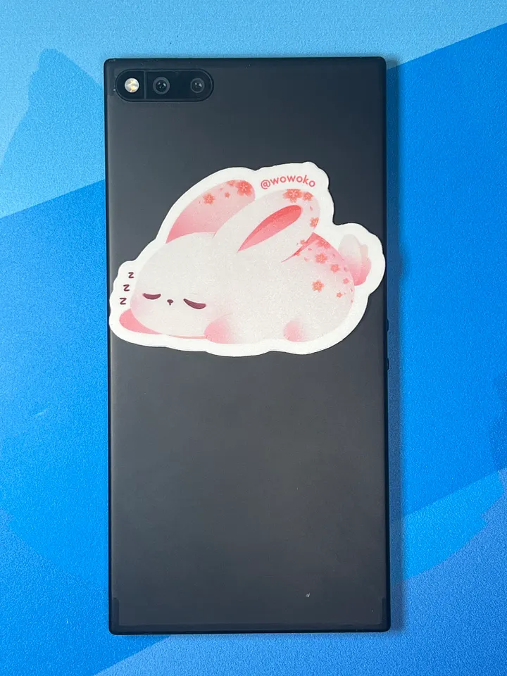 Sleepy Zodiac Animal - Bunny - Sticker product image (2)