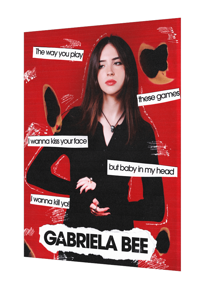 Gabriela Bee "I Dare Ya" Poster product image (2)