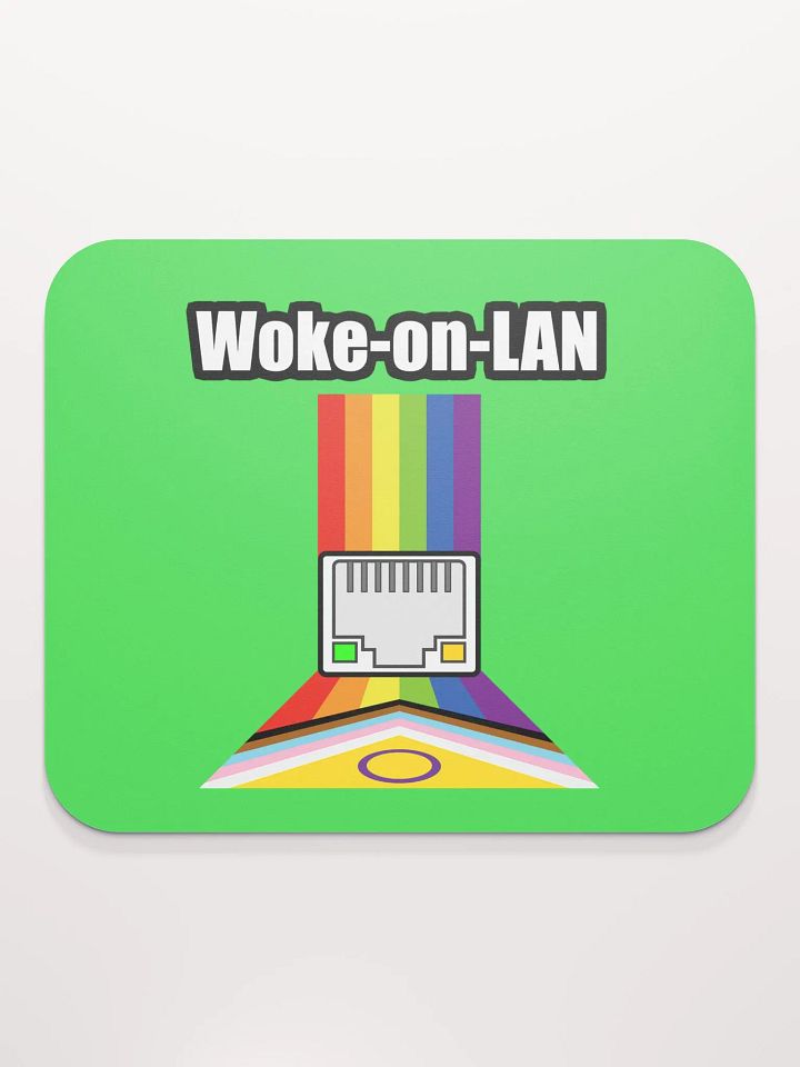Woke on LAN Mouse Pad (Green) product image (2)
