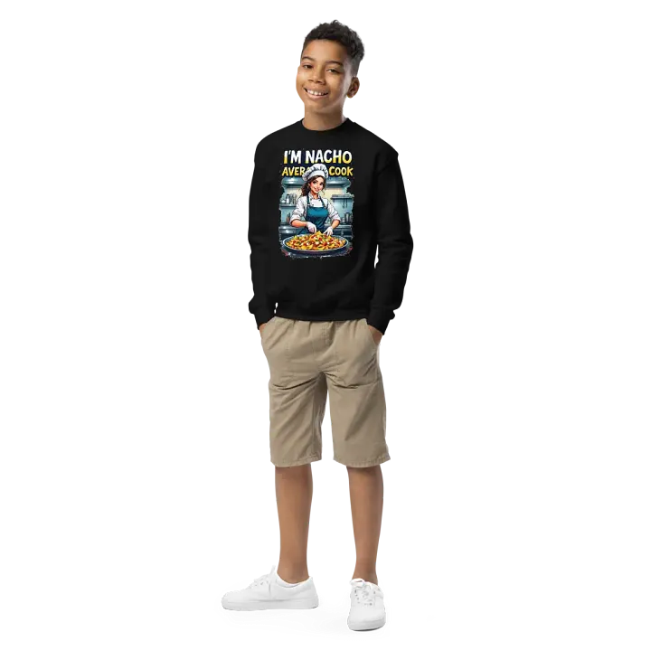 Nacho Average Cook Youth Sweatshirt product image (1)