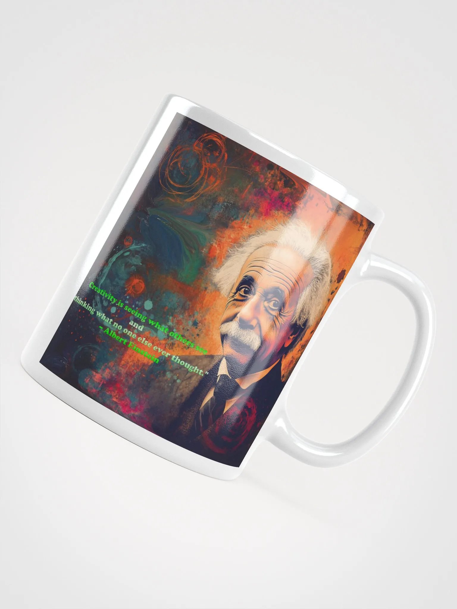 Creativity Quote Mug with Logo's product image (4)