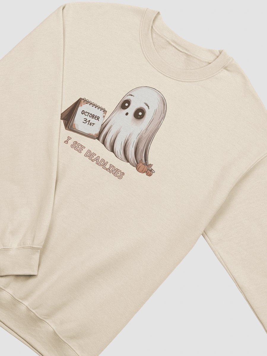 Funny Halloween Sweatshirt for Office Workers and True Crime Lovers product image (8)