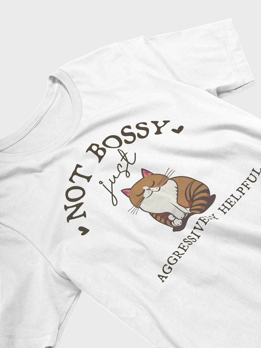 Aggressively Helpful Cat T-Shirt product image (16)