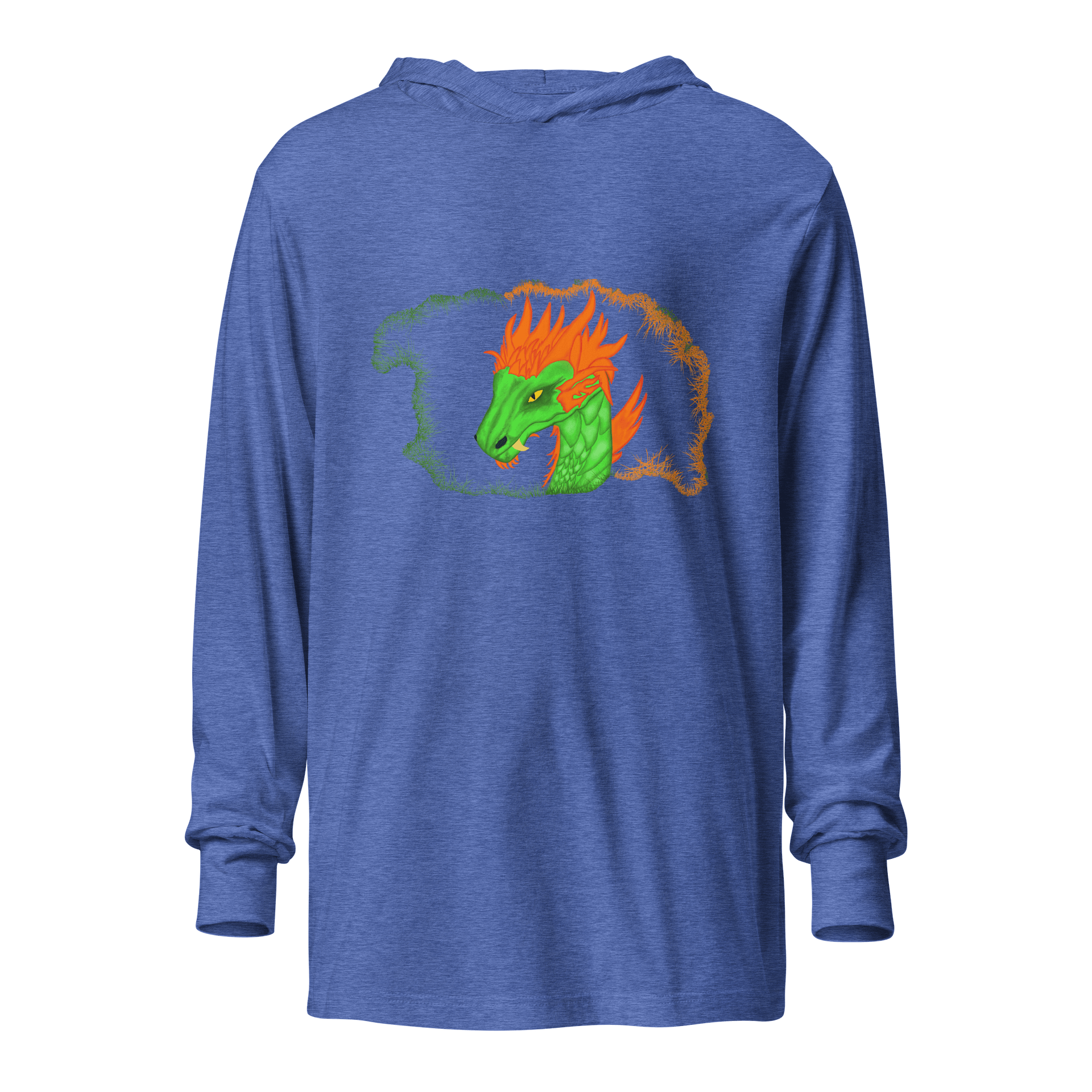 Fierce Dragon Unisex Hooded Tee product image (1)