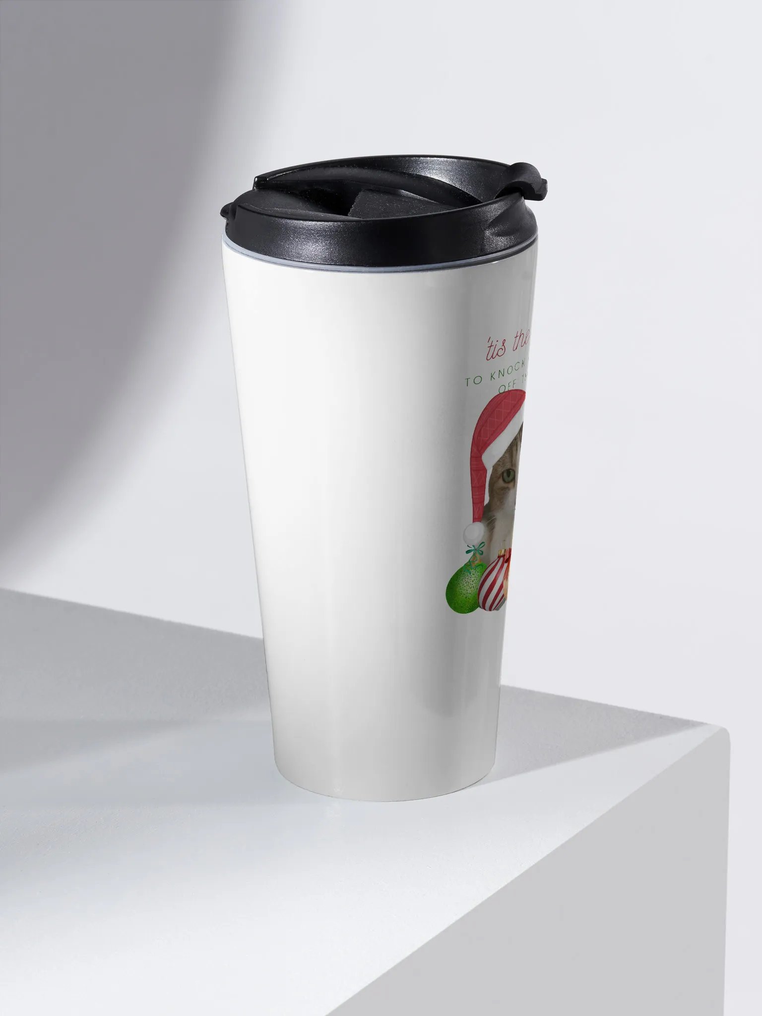 Santa Claws Stainless Steel Travel Mug product image (2)