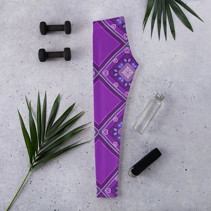 Purple_pattern Leggings product image (2)