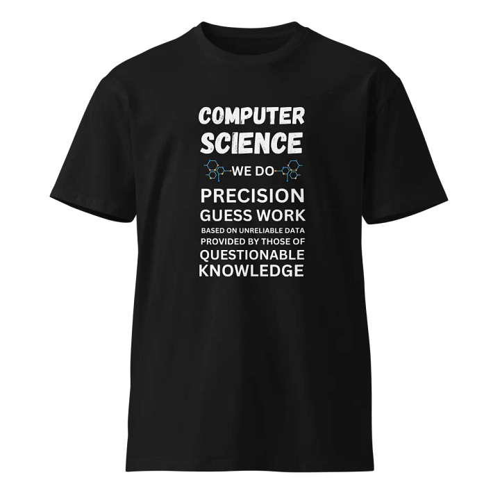 Computer Science Unisex Premium T-Shirt product image (1)