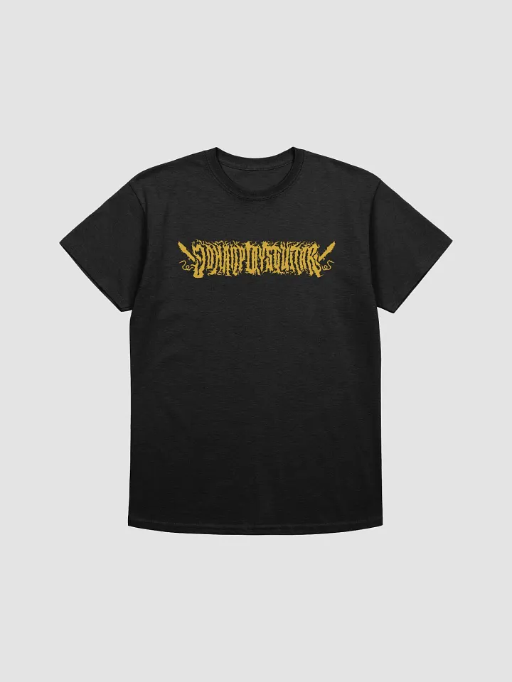 Death Metal Logo t-shirt (Yellow) product image (1)