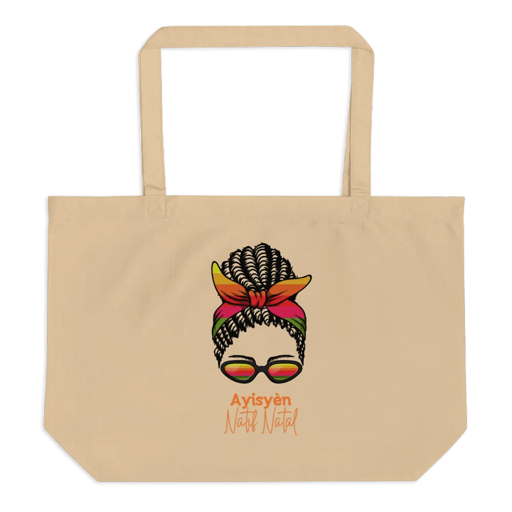 Ayisyèn Natif Natal Organic Tote product image (1)