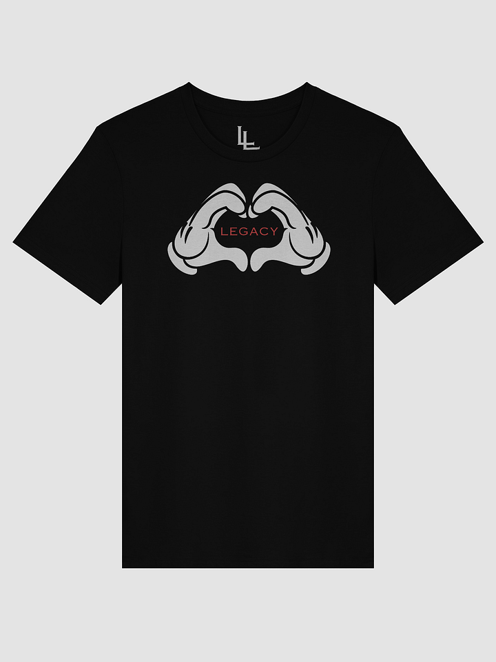 Legacy Heart Tee | Black product image (1)