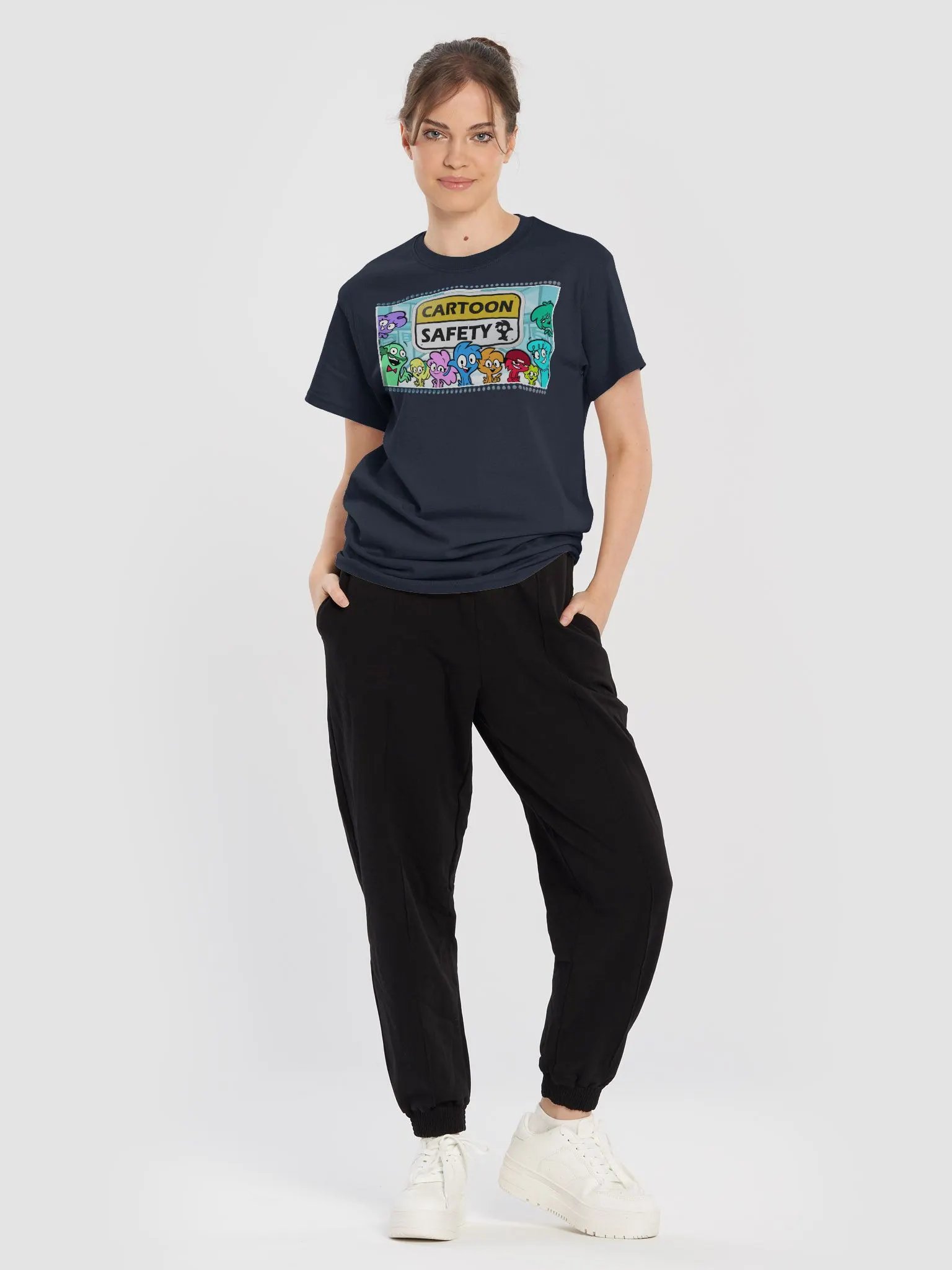 Cartoon Safety - Group Shot T-Shirt product image (11)