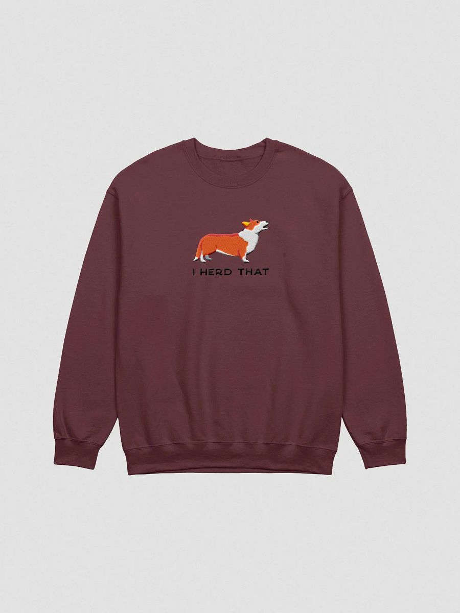 I Herd That Sweatshirt (Embroidered) of a Cardigan Welsh Corgi product image (4)