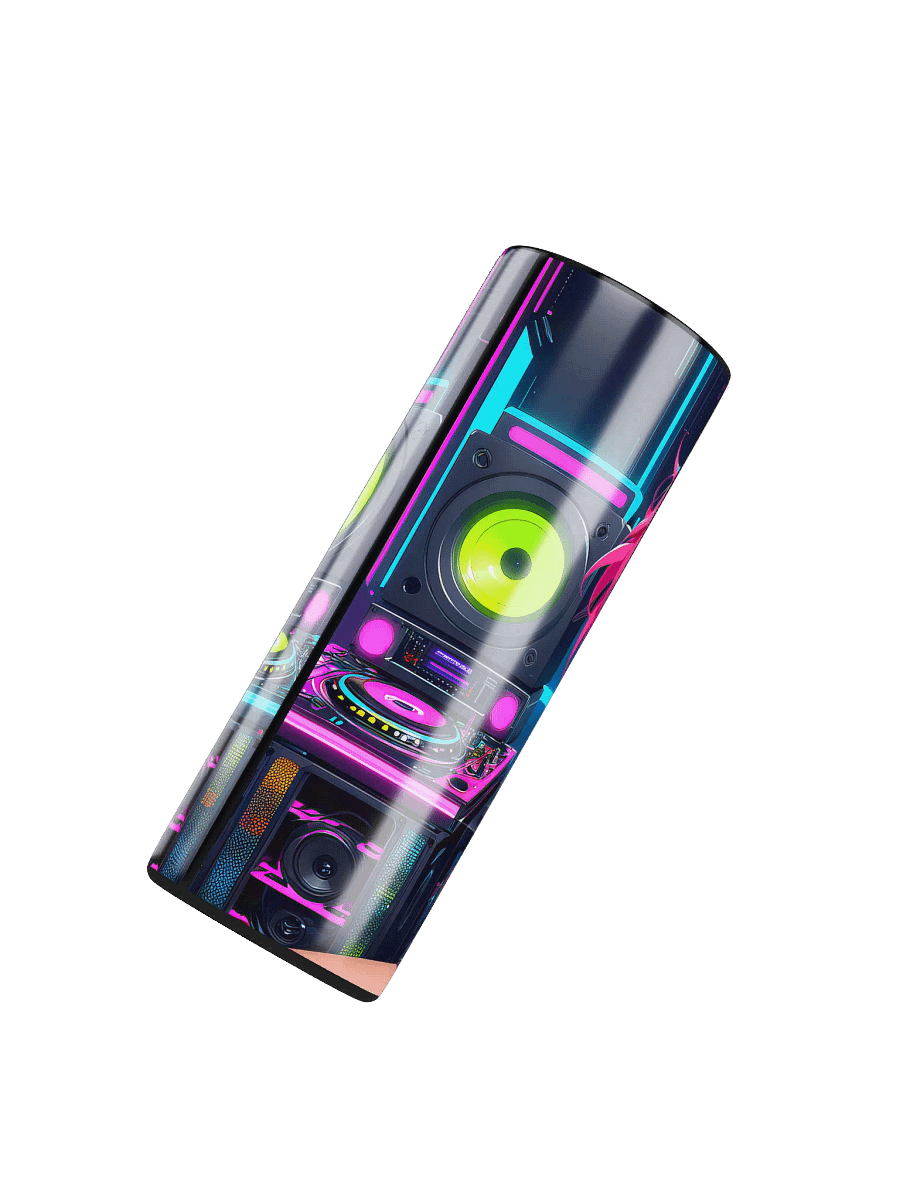 Dj Girl 20 oz Skinny Stainless Steel Tumbler - v2 product image (5)