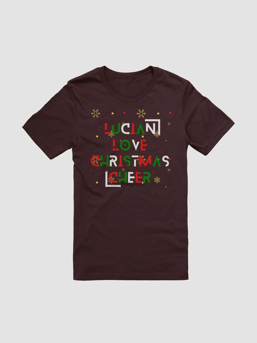 Lucian Love Christmas Cheer T-Shirt product image (71)