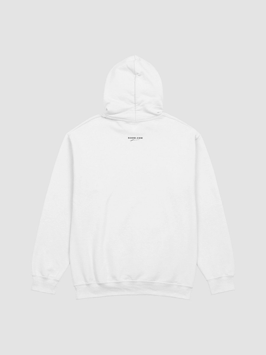 sconiArt logo design 09, black. - unisex Hoodie. product image (3)